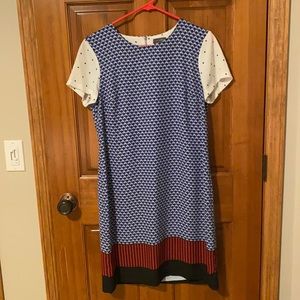 Multi-pattern dress